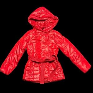 Tommy Hilfiger Red Kids Puffer Jacket